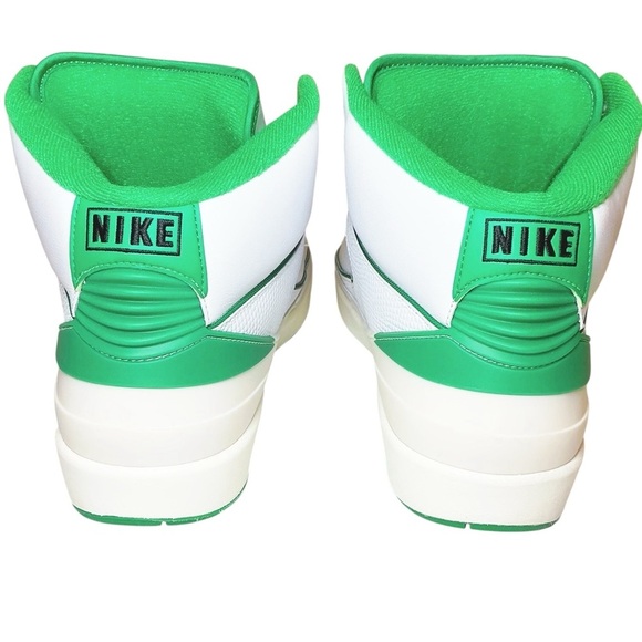 Air Jordan 2 Retro Lucky Green DR8884-103 Men Sneakers SZ 13 LIMITED EDITION NEW - Picture 6 of 9
